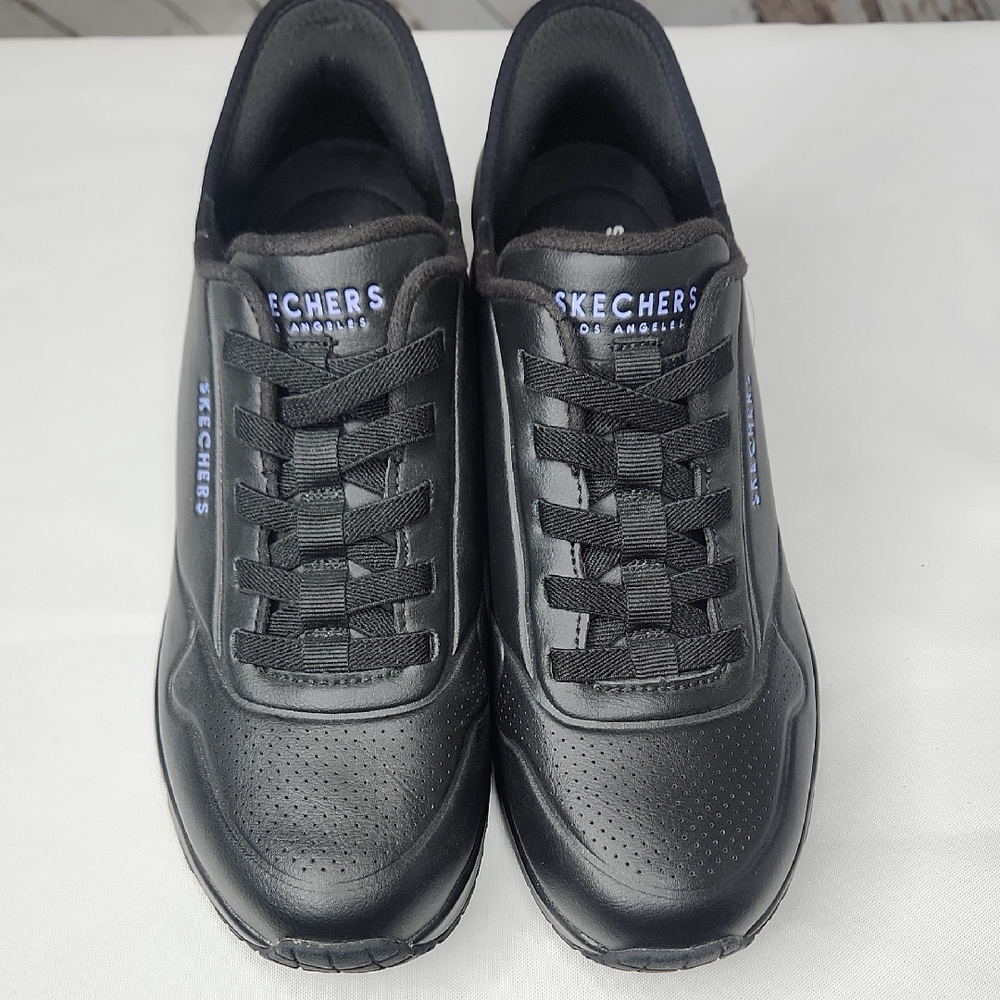 Skechers Slip- Ins Black Memory Foam Sport Sneaker‎ 177112